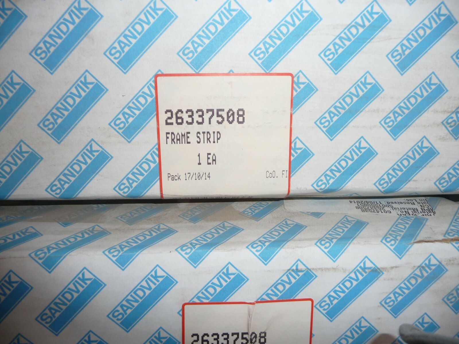FRAME STRIP SANDVIK 26337508