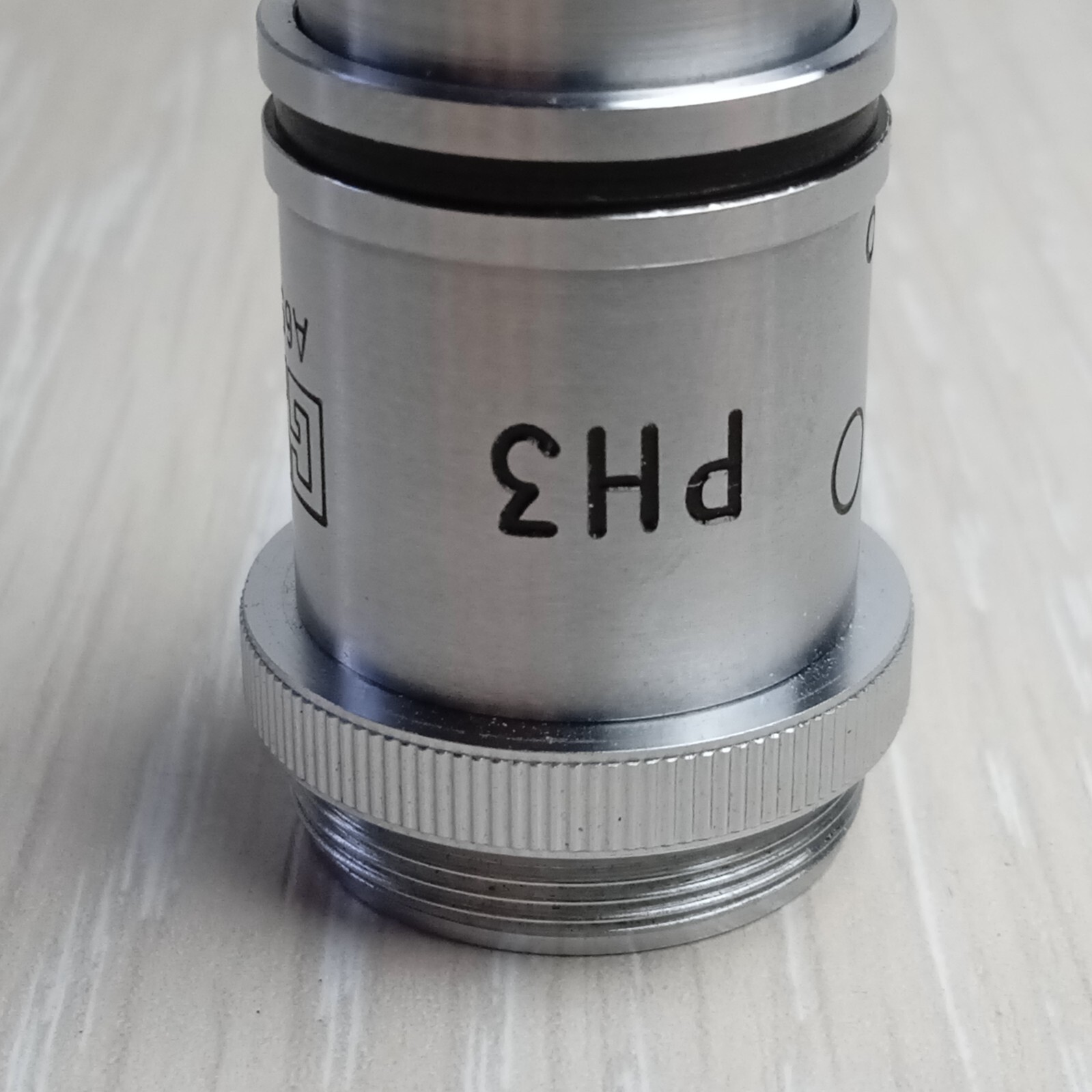 MICROSCOPE OBJECTIVE Lens 100x PH3 N.A. 1.30 OEL 2MM GZ #0185
