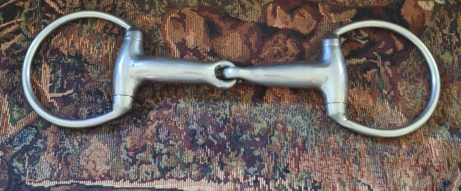 HS Herm Sprenger Hollow Mouth Egg Butt Snaffle Bit 5" Germany Patented