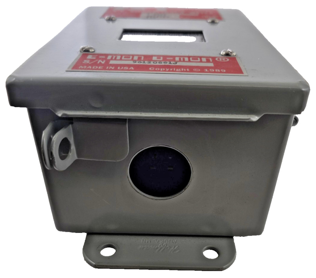 E-Mon D-Mon 480100 AC KWH Meter 277/480V 100A w/ 3 Split-Core Current Sensors