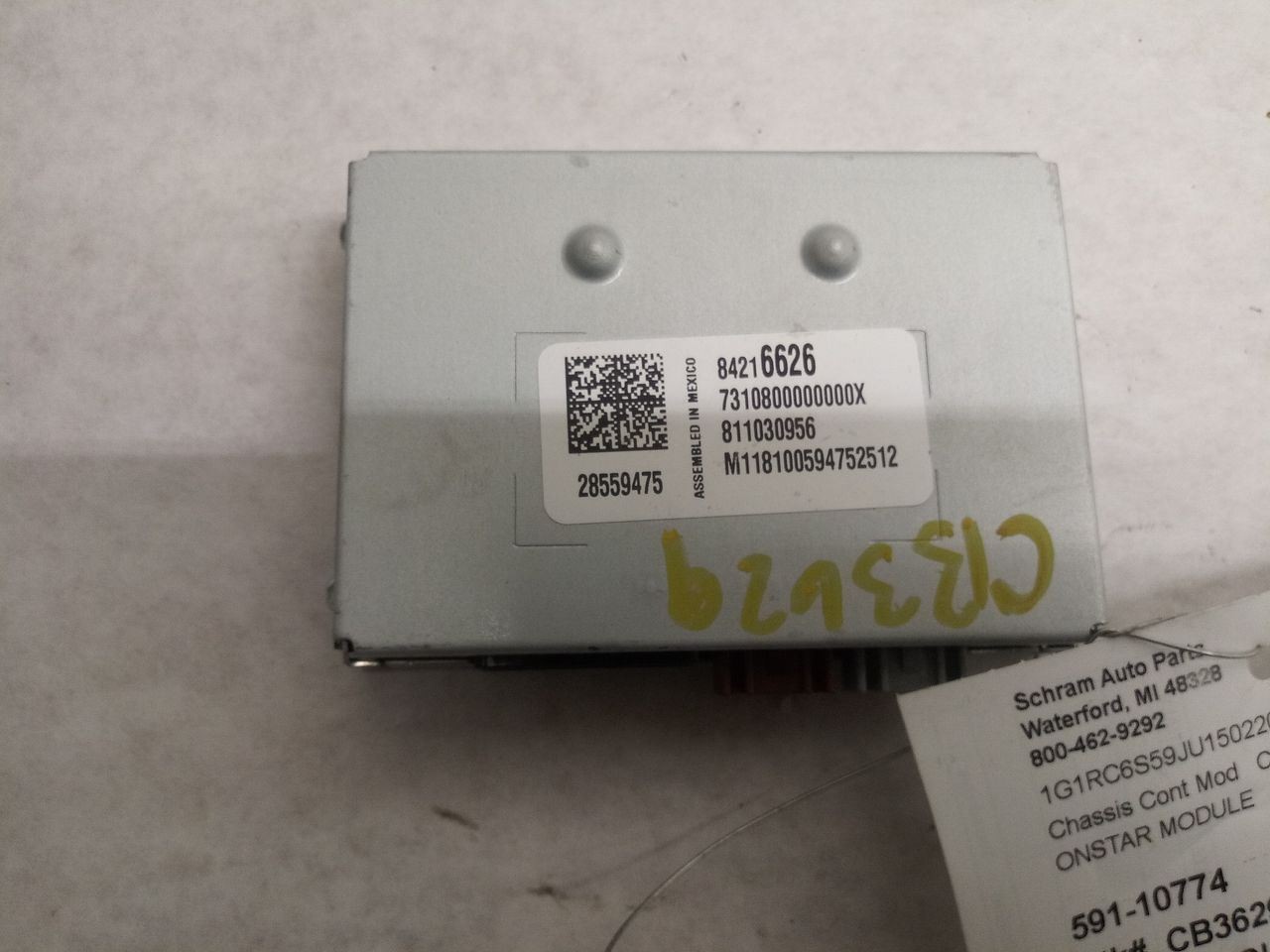 Chassis ECM Communication Center Of Dash Onstar Fits 18 20-22 ENCORE 3002744