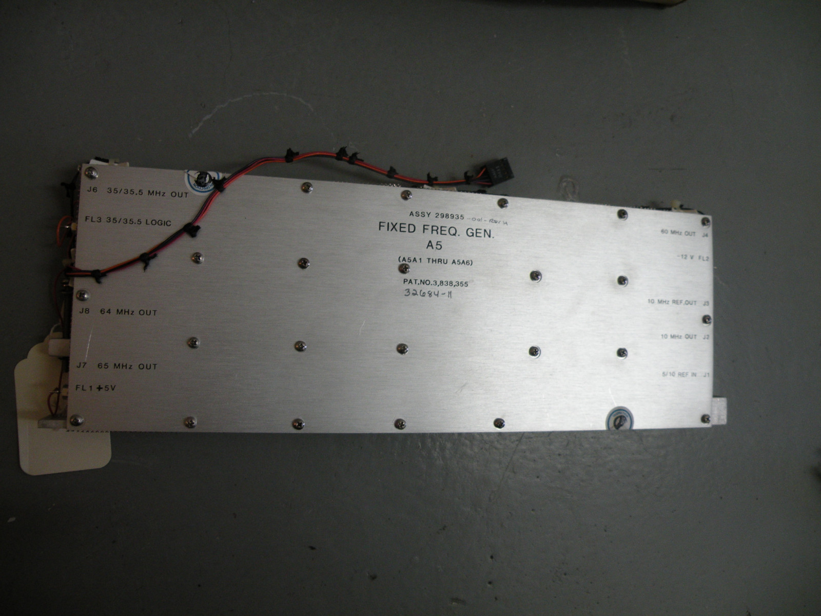 Eaton Fixed Signal / Frequency Generator A5 R 298935-001
