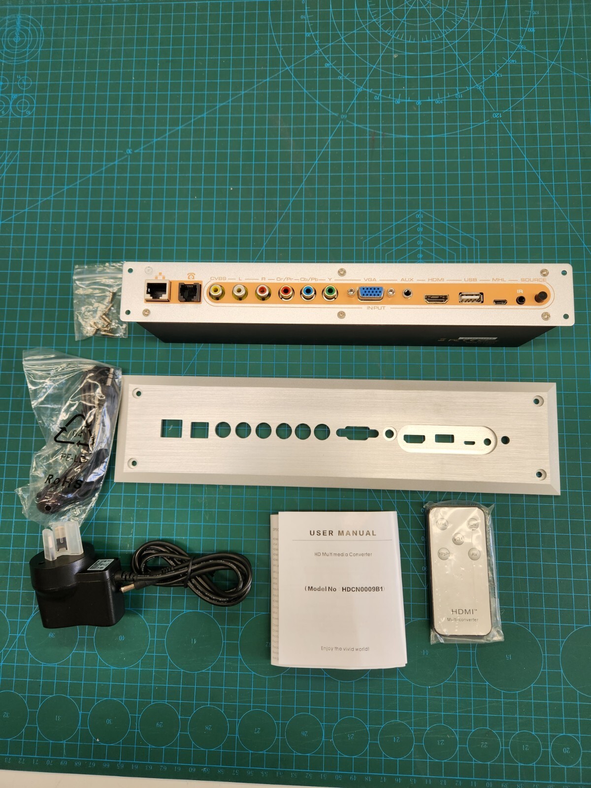 HD Multimedia Converter- MODEL NO. HDCN0009B1