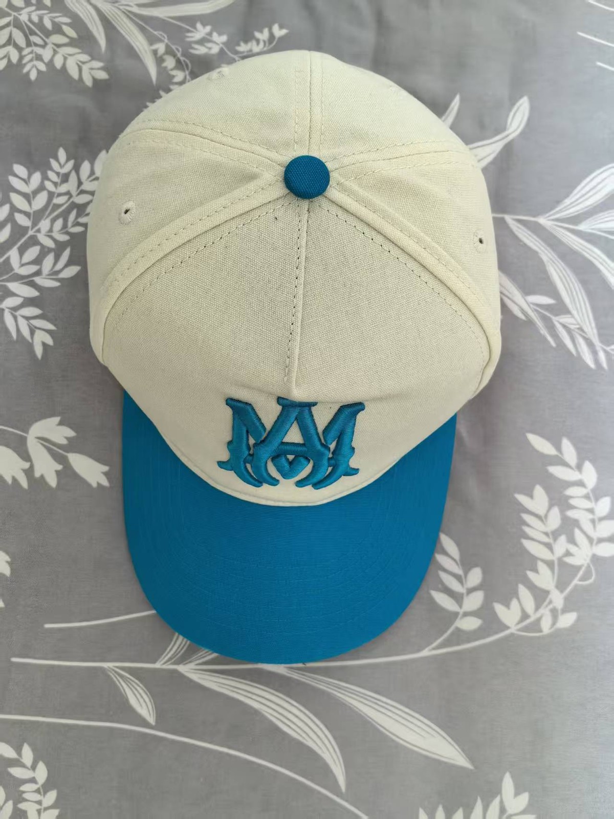 AMIRI Unisex Adjustable Baseball Hat Truck Cap with Stains