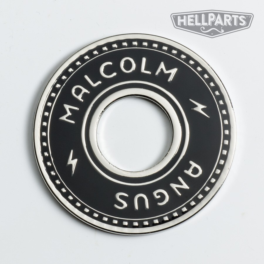 MALCOLM/ANGUS Brass Toggle Switch Washer Ring Rhythm Treble. Les Paul, SG More.