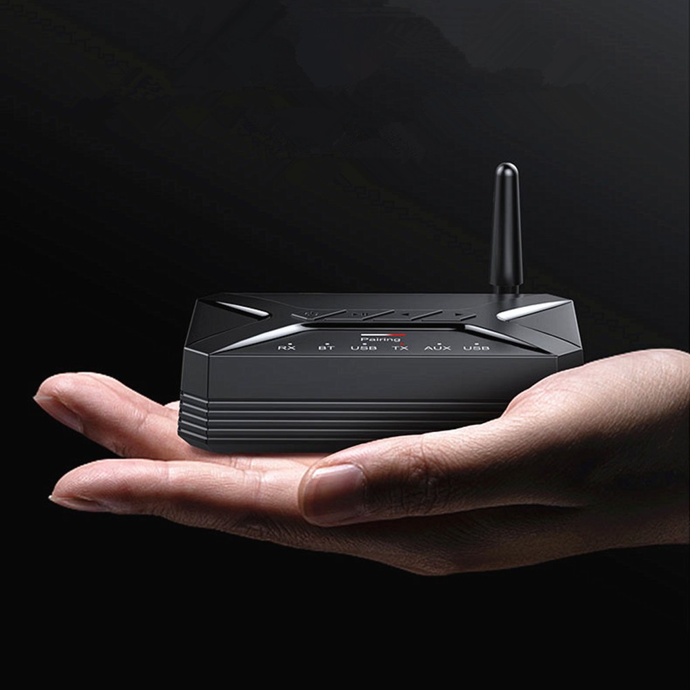 Long Range Bluetooth A2DP/AVCDP Transmitter& Receiver Adapter W/ Charging Cable