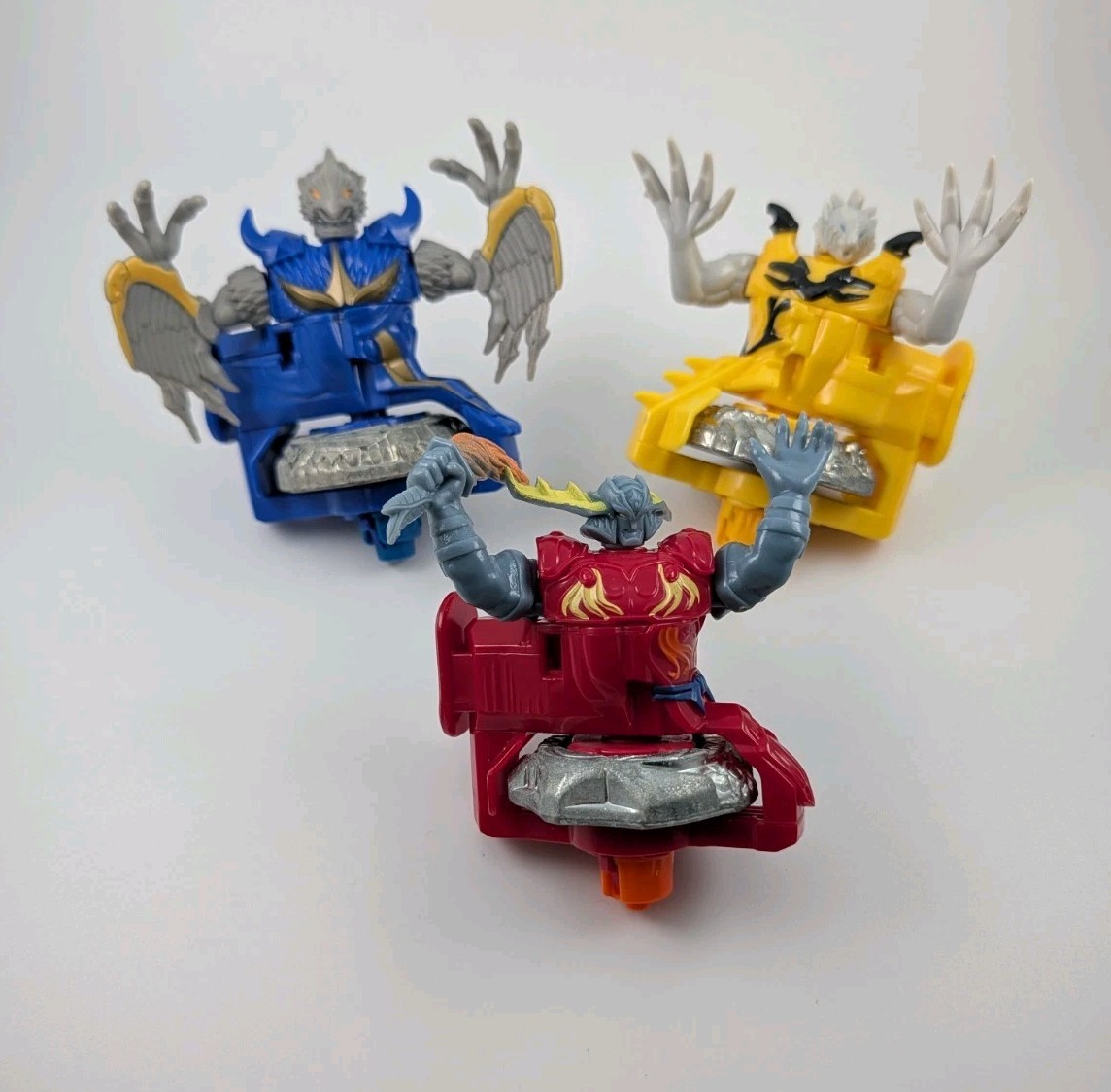 Skylanders SuperChargers Sky Racing Trophy Lot Of 3 Fire Air Undead Figures Toys