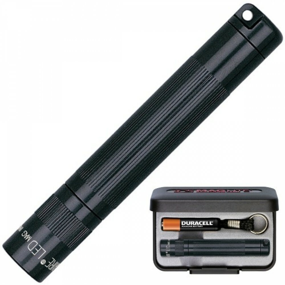 Mag-Lite Solitaire LED Aircraft-Grade Black Aluminum Construction 3.25" Overall