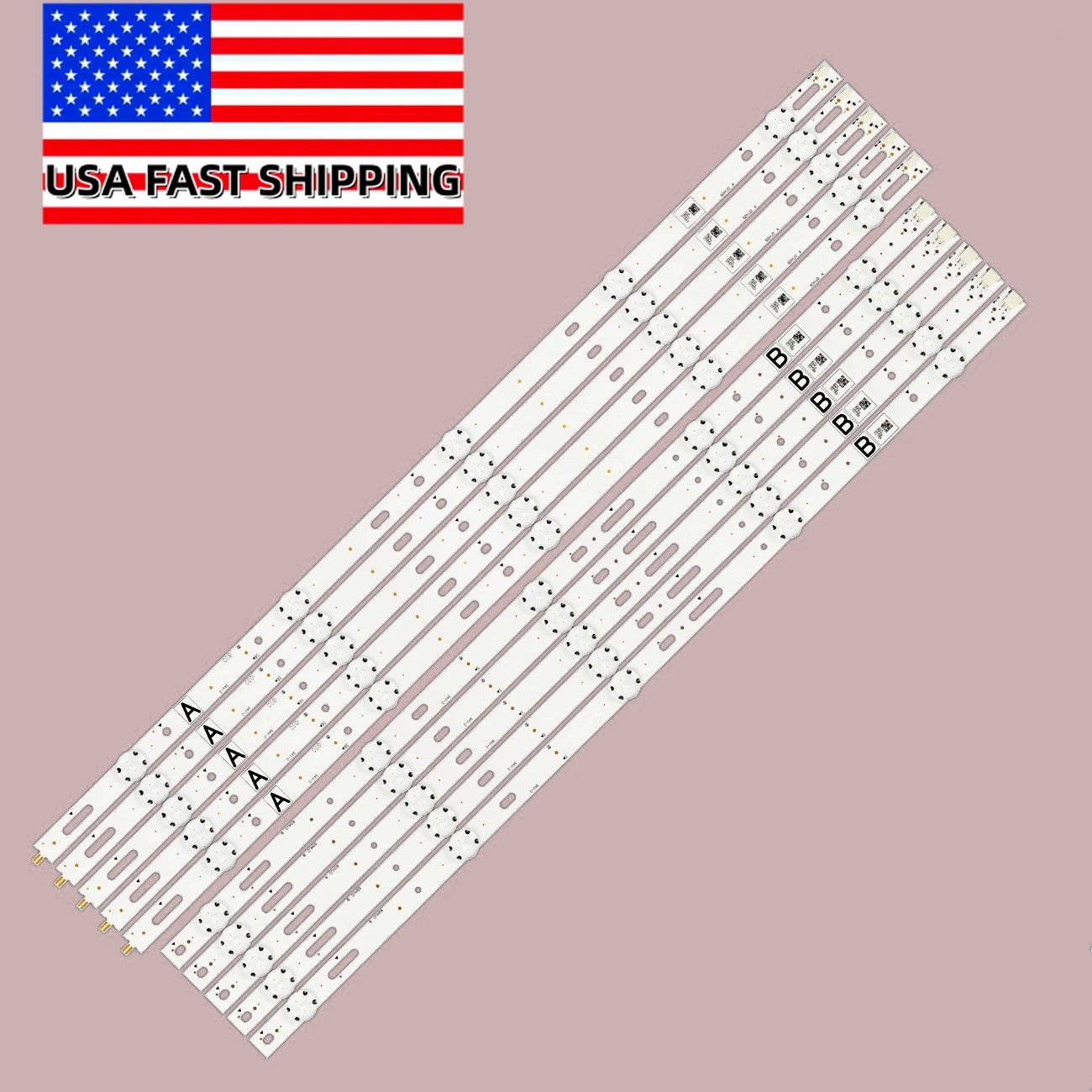 LED Backlight Strips For Vizio 18Y D60-F3 B REV00 50LED D60F3 A REV01 50LED