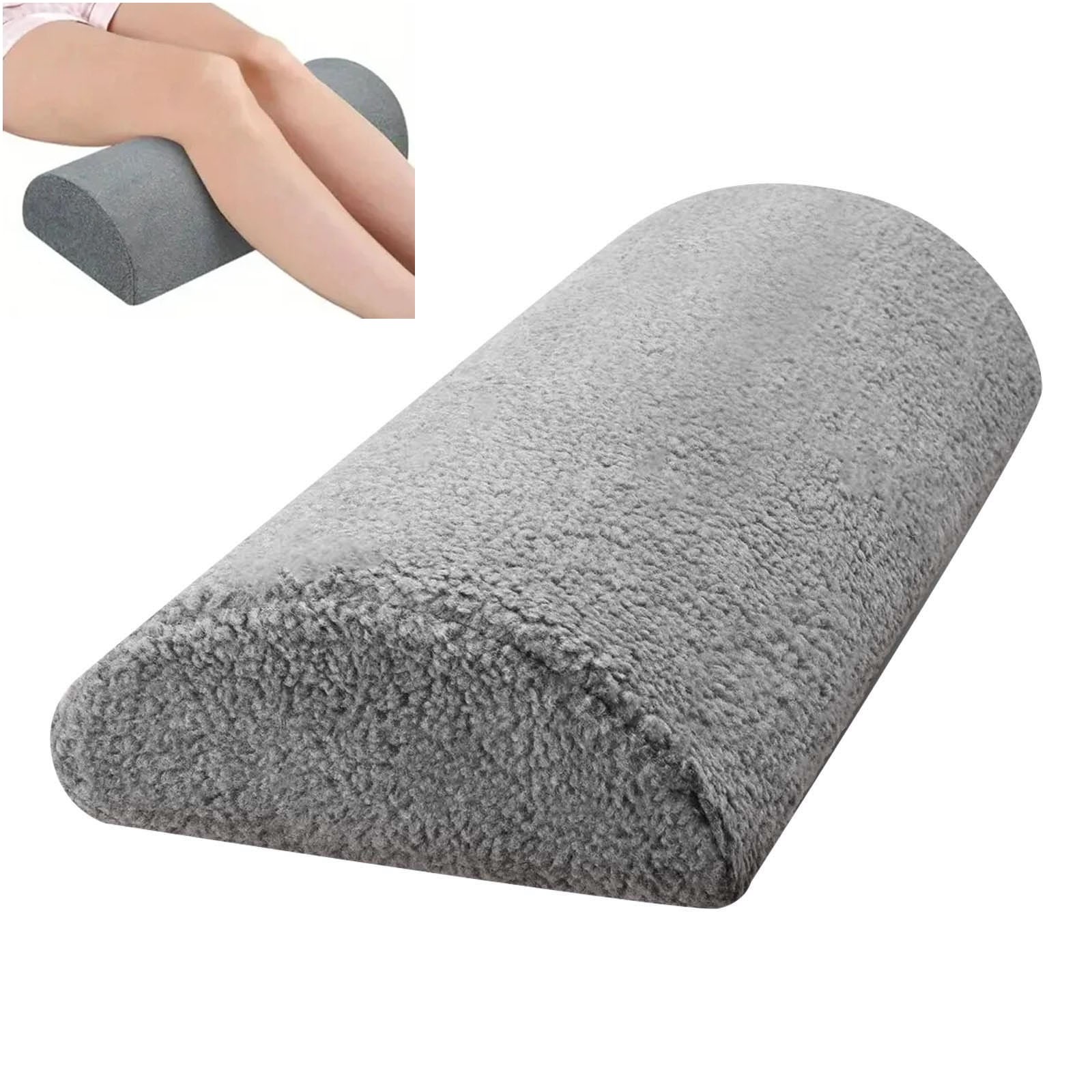 Half Moon Recliner Knee Neck Leg Rest Cushion Sofa Foot Rest Pillow for Sleeping