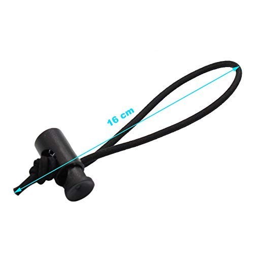 Multipurpose Extra Thick Elastic Cable Tie and Organizer, Adjustable Cable St...