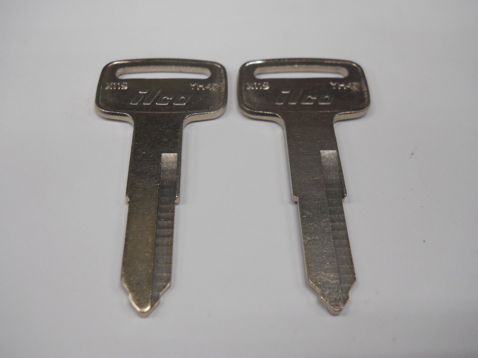 Ilco X119 Key Blank Fits Yamaha Kawasaki Suzuki Motorcycle Polaris YH47 Lot of 2