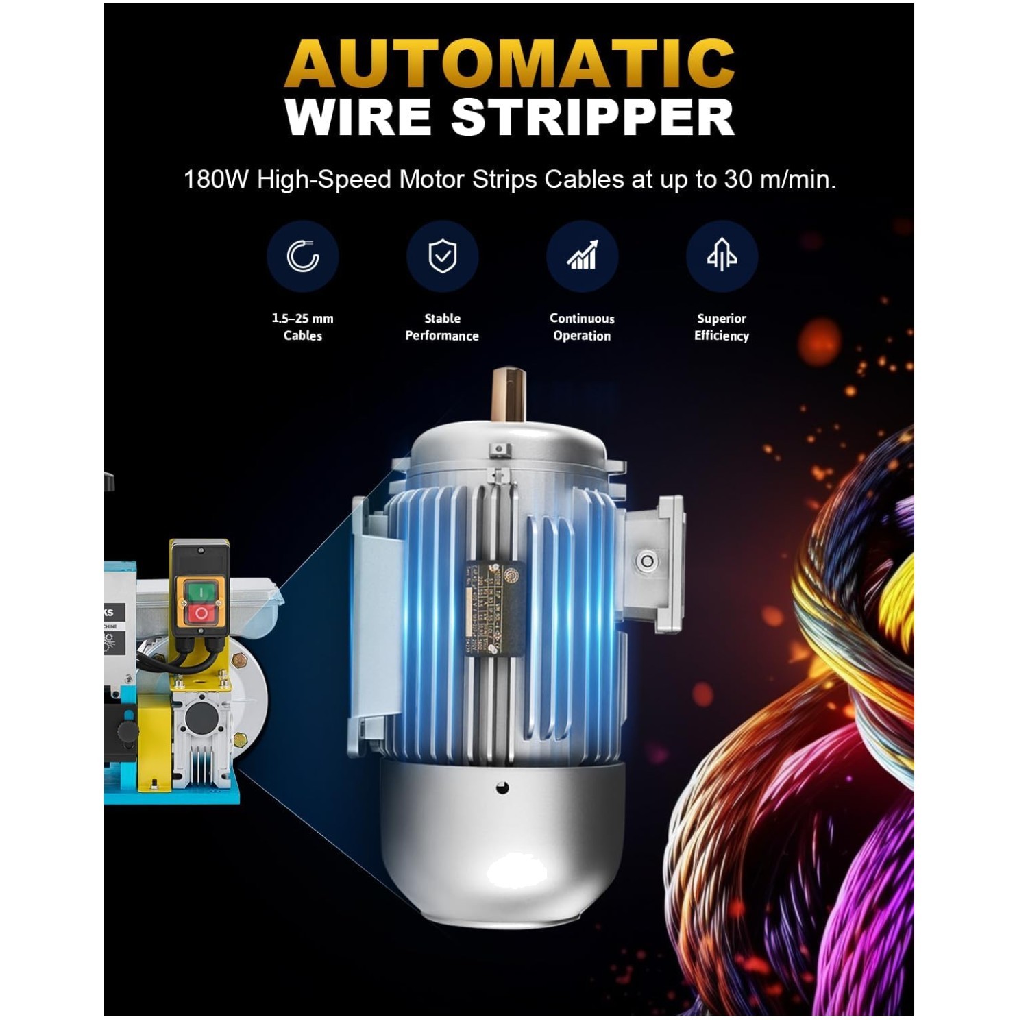 Professional Automatic Wire Stripping -  Certified