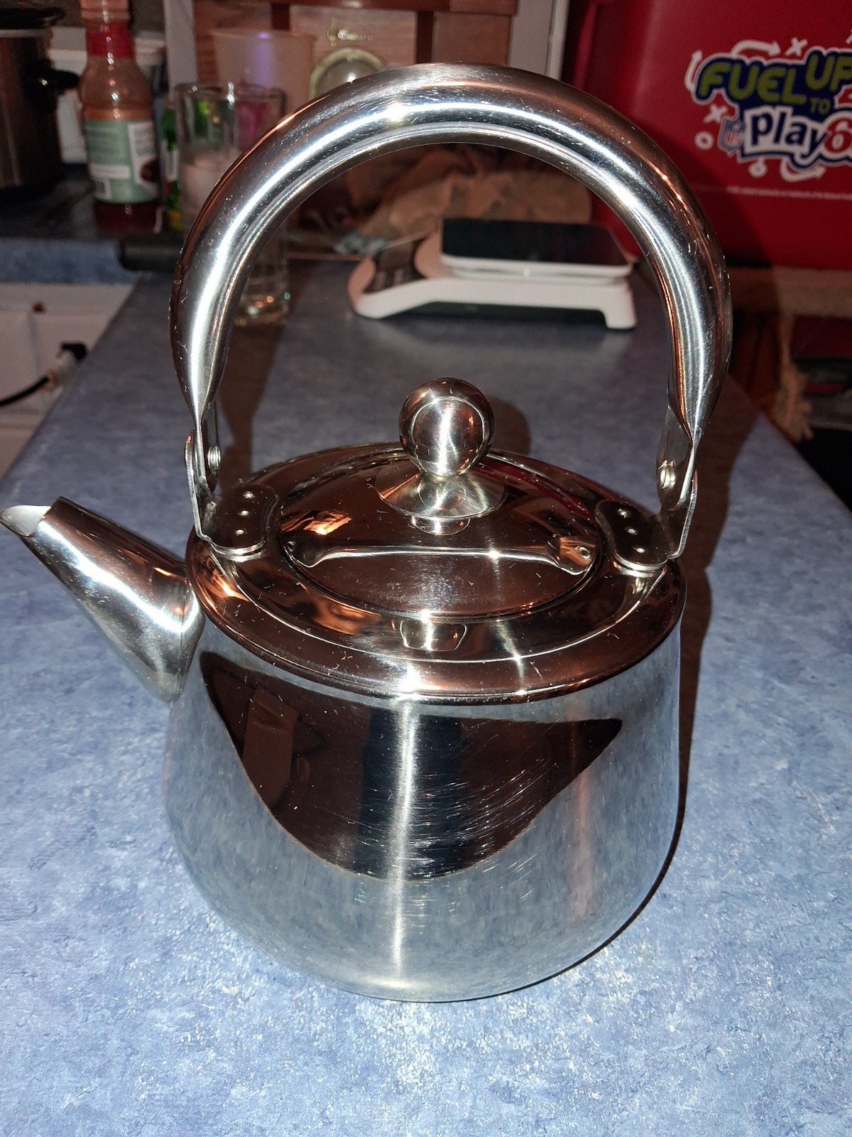 Well Equipped Kitchen 18/10 Stainless Steel Small Tea Pot Great Condition!