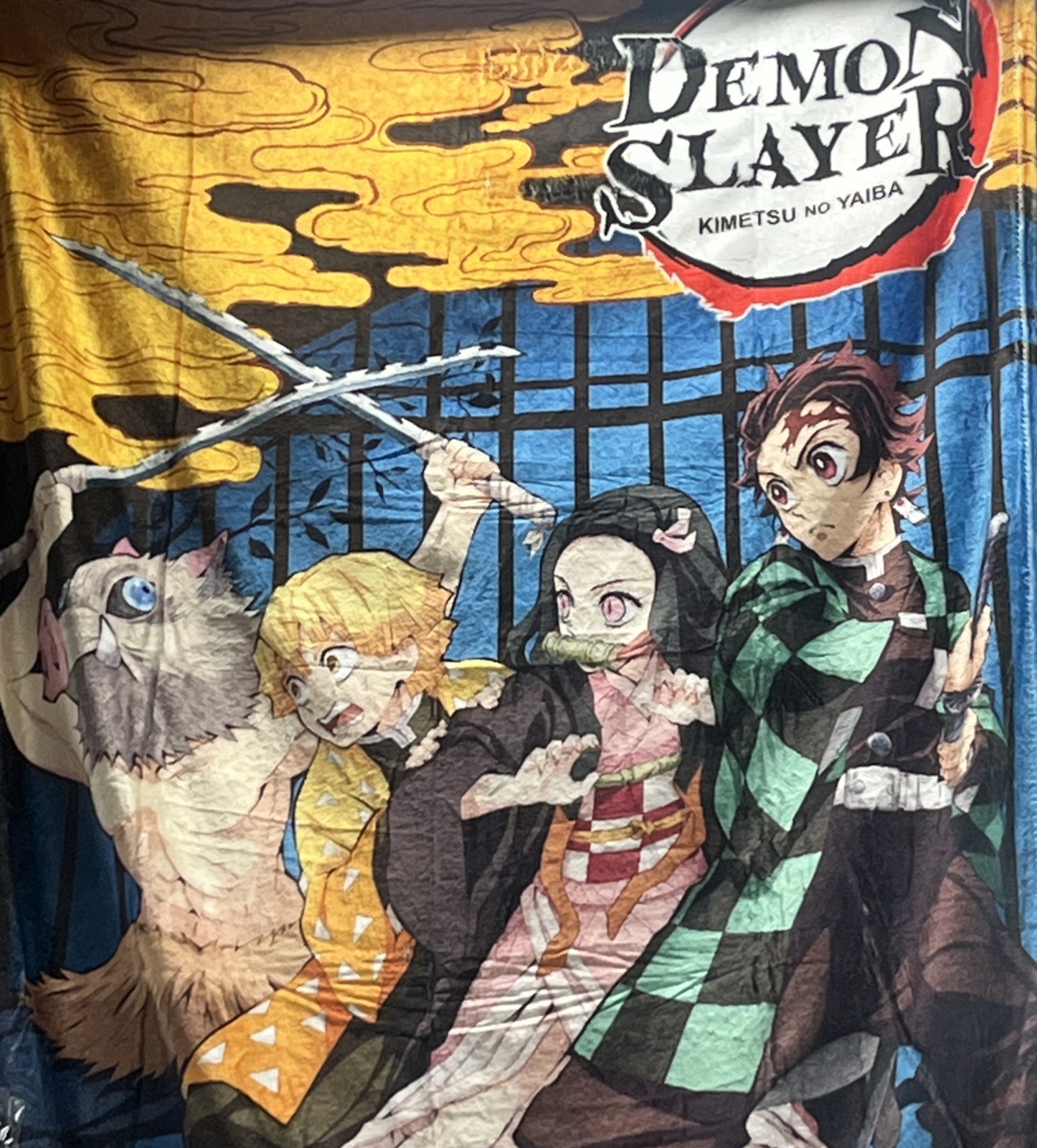 Demon Slayer 30 X 40 Inch Throw Blanket Cover Soft Bedding Gift Decor