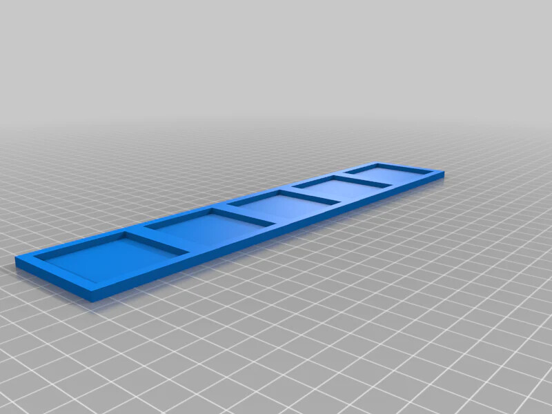 40mm Square To 50mm Square Base Conversion Movement Trays - Warhammer Old World