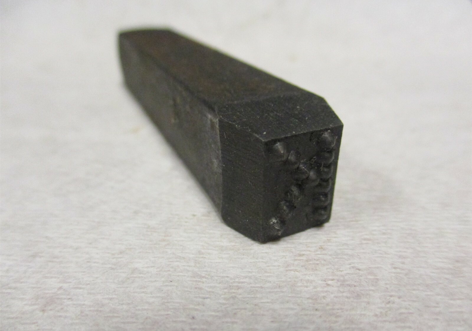 RF K3/8CDD Letter K Machine Made Individual Steel Stamp 3/8"Character Height