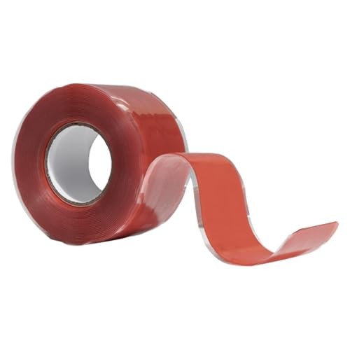 Self-Fusing Silicone Grip Tape for Gym Equipment, Pull Up 32 FT Brownish red