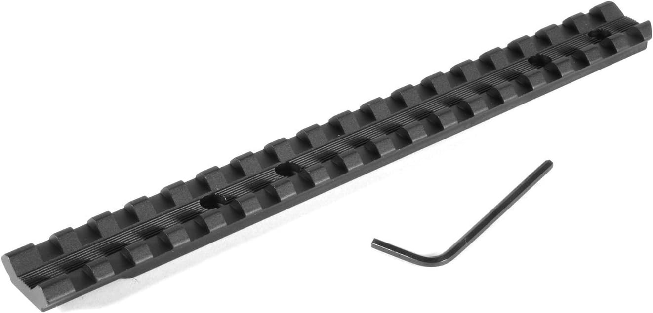EGW Tikka T3 0 MOA Tactical Scope Mount Rail, Black - 44000
