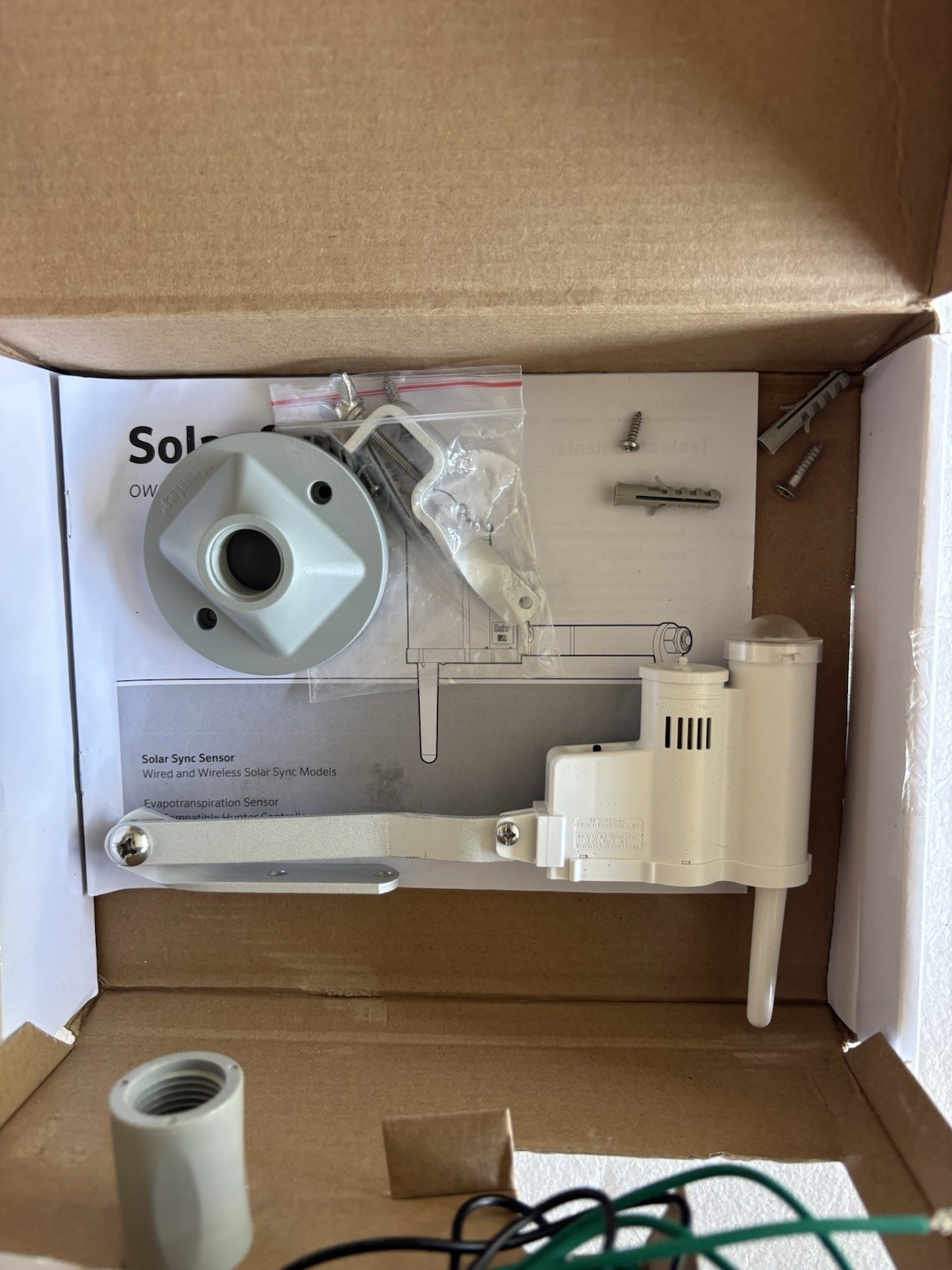 Hunter WSS-SEN Wireless Solar Sync Rain Sensor Kit