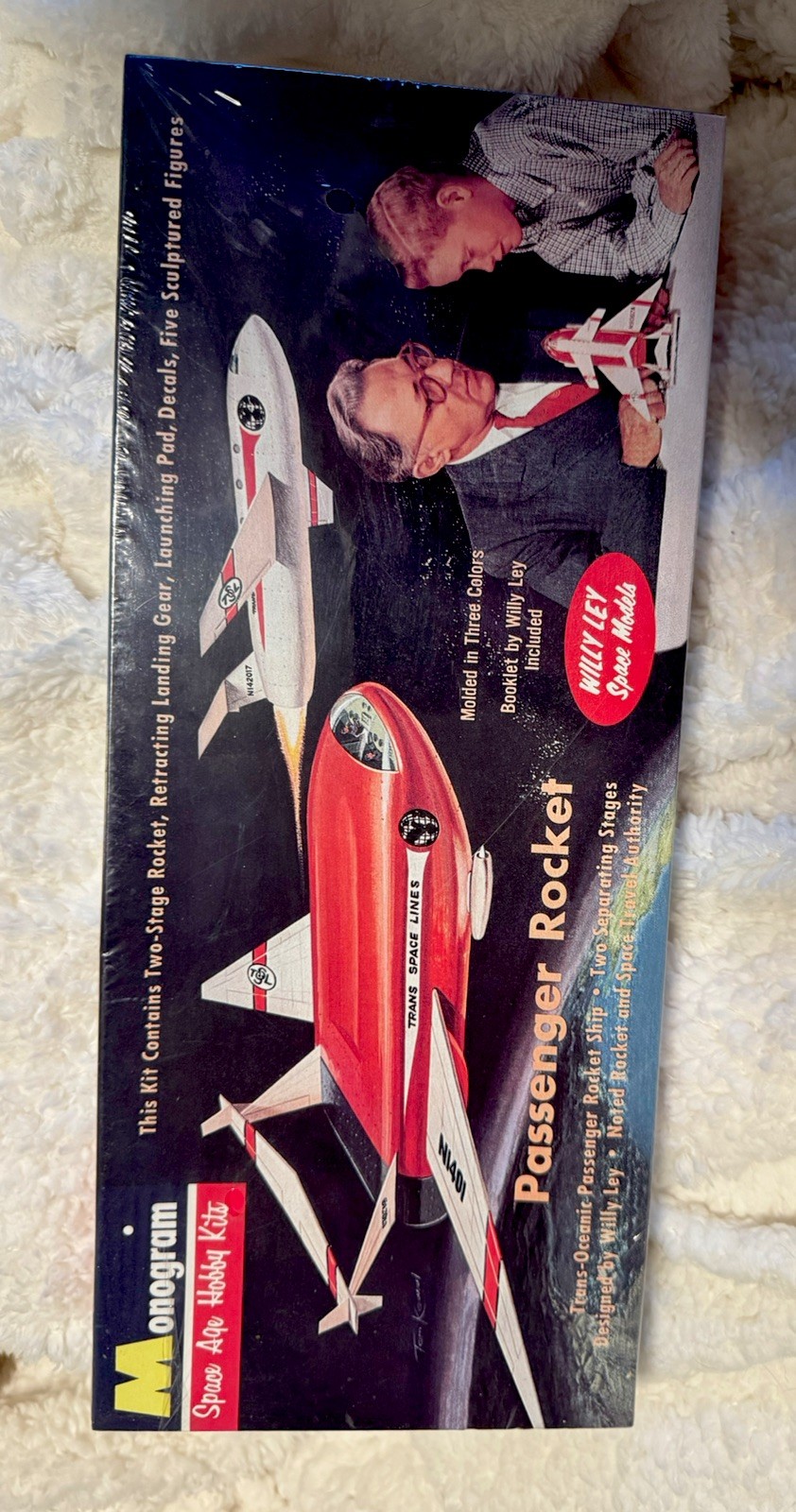 SEALED 1996 Monogram WILLY LEY Passenger Rocket - Heritage Edition Kit 85-6841