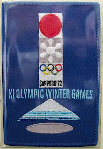 1972 WINTER OLYMPICS XI ~ Sapporo, Japan ~ OLYMPIC GAMES PATCH ~ Willabee & Ward