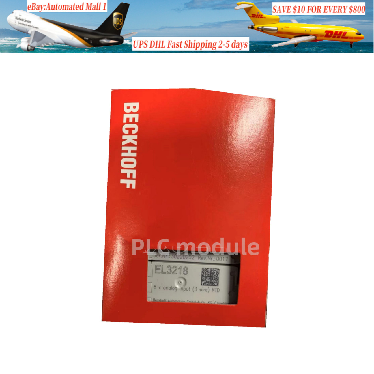 2022 Beckhoff EL3218 module Fast Shipping