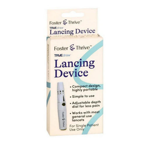 Foster And Thrive, Truedraw Lancing Device, 1 Count