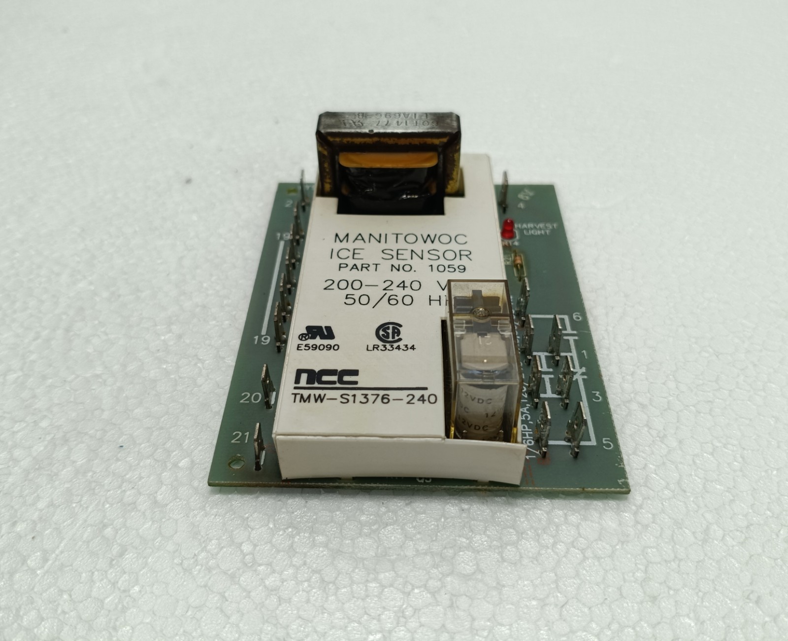 Manitowoc 1059 Ice Thickness Sensor Control Board 200-240V New Surplus