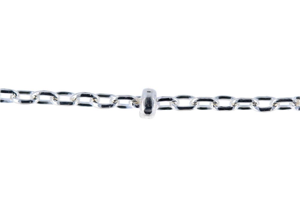 Sterling Silver Satellite Chain. .925 Solid Silver, 18 inch, 2mm Ball Design