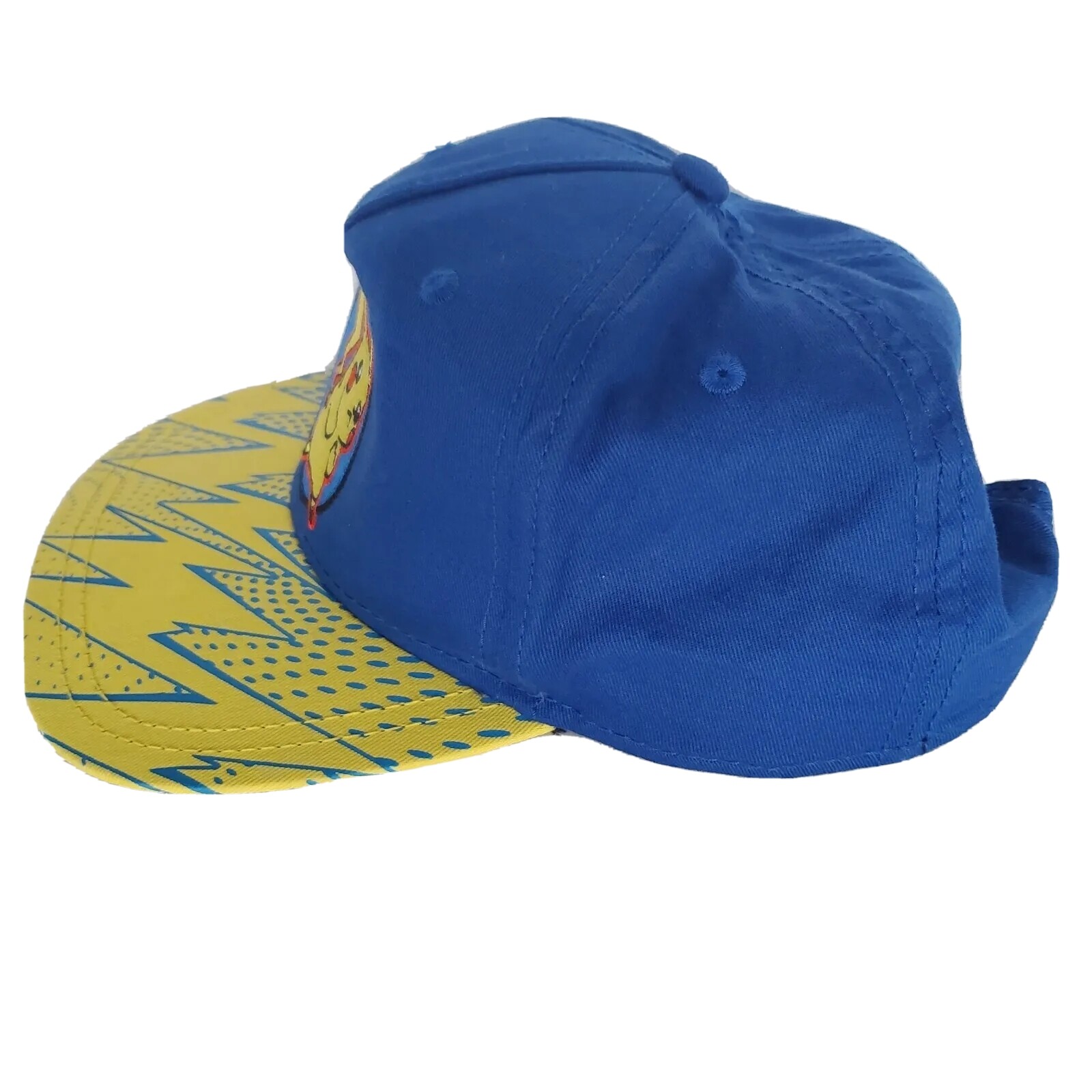 2017 Pokemon Pikachu Youth Snapback Hat Lightning Adjustable One Size Cap Blue