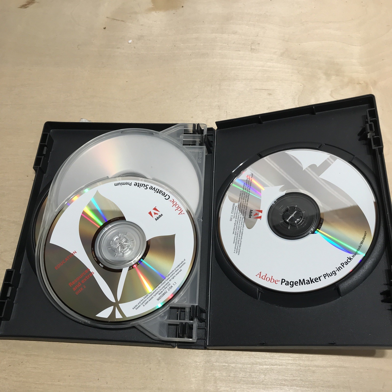 Adobe Creative Suite Premium Software Bundle Photoshop, Illustrator, 2004 Rare