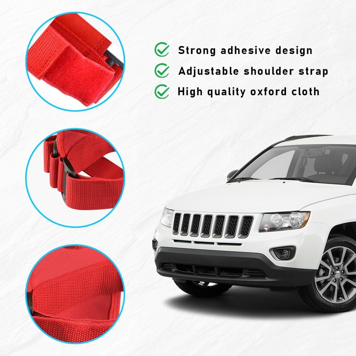 Jeep Fire Extinguisher Holder Roll Bar Strap Mount