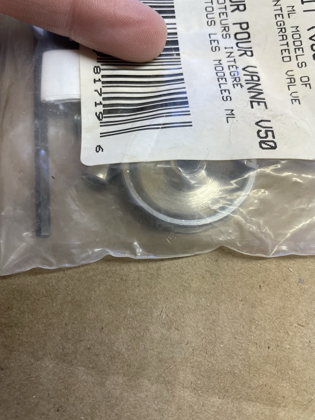 Honeywell Adapter Kit V5045 Valve Actuators 272629A