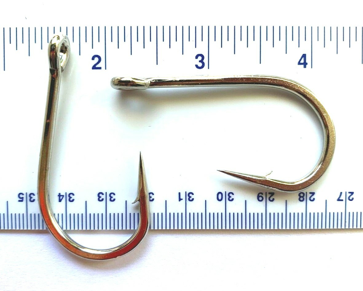 20 GT 7691C Nickel Big Game Tuna Hooks size 6/0 7691