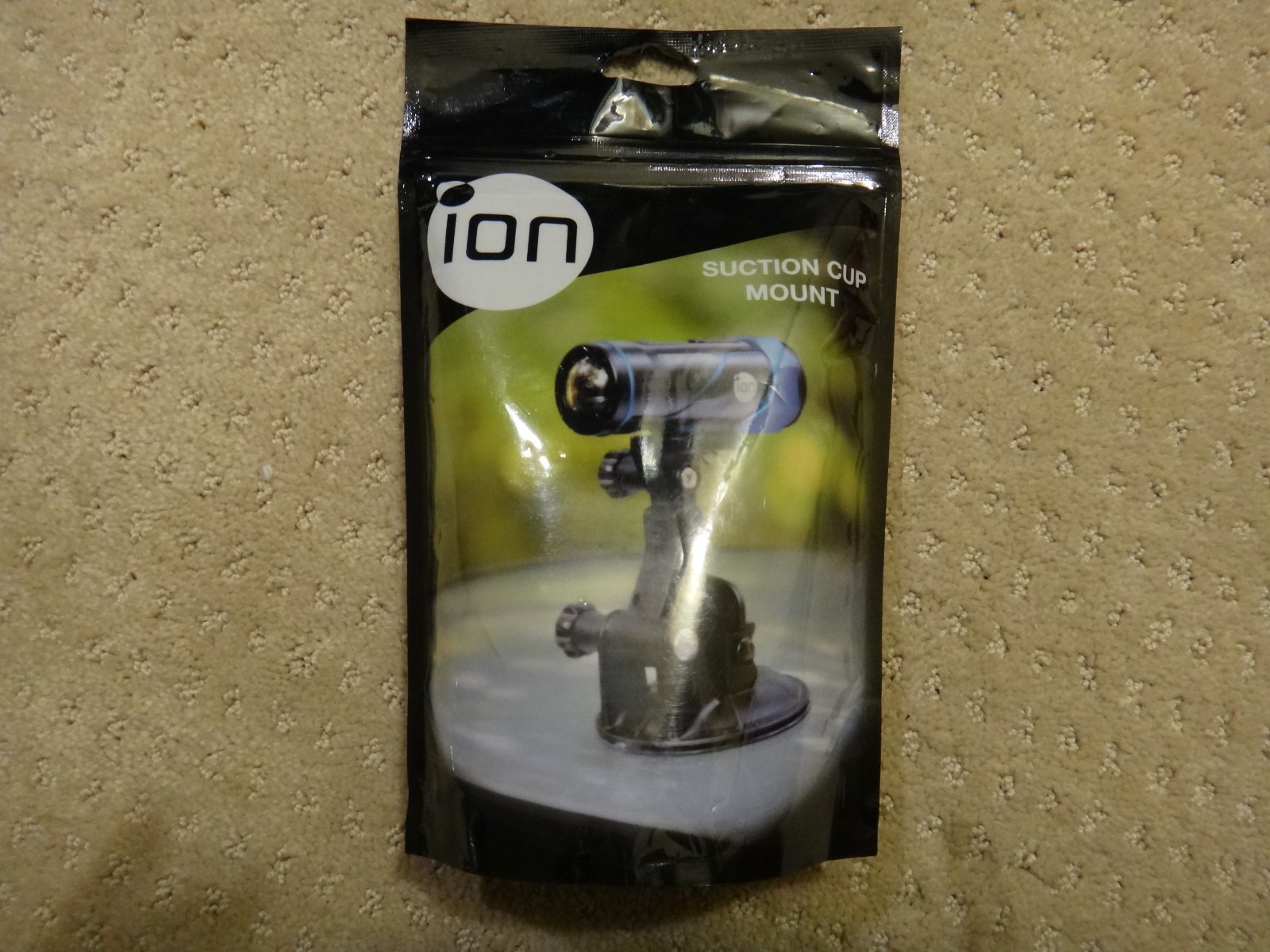 iON Camera Suction Cup Mount - 5011 - Black - New