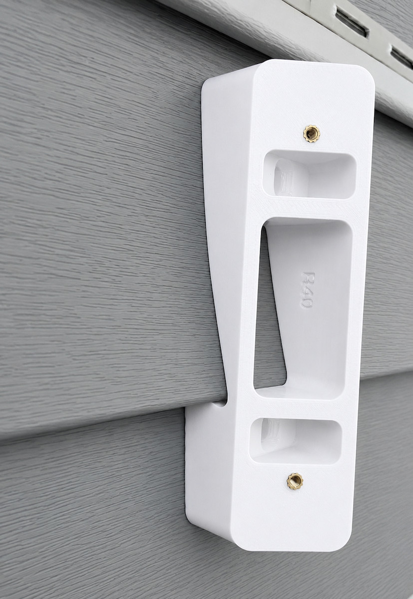 Ubiquiti UniFi Doorbell Lite 4" - 5" Vinyl Siding Mounts (0º to 90º)