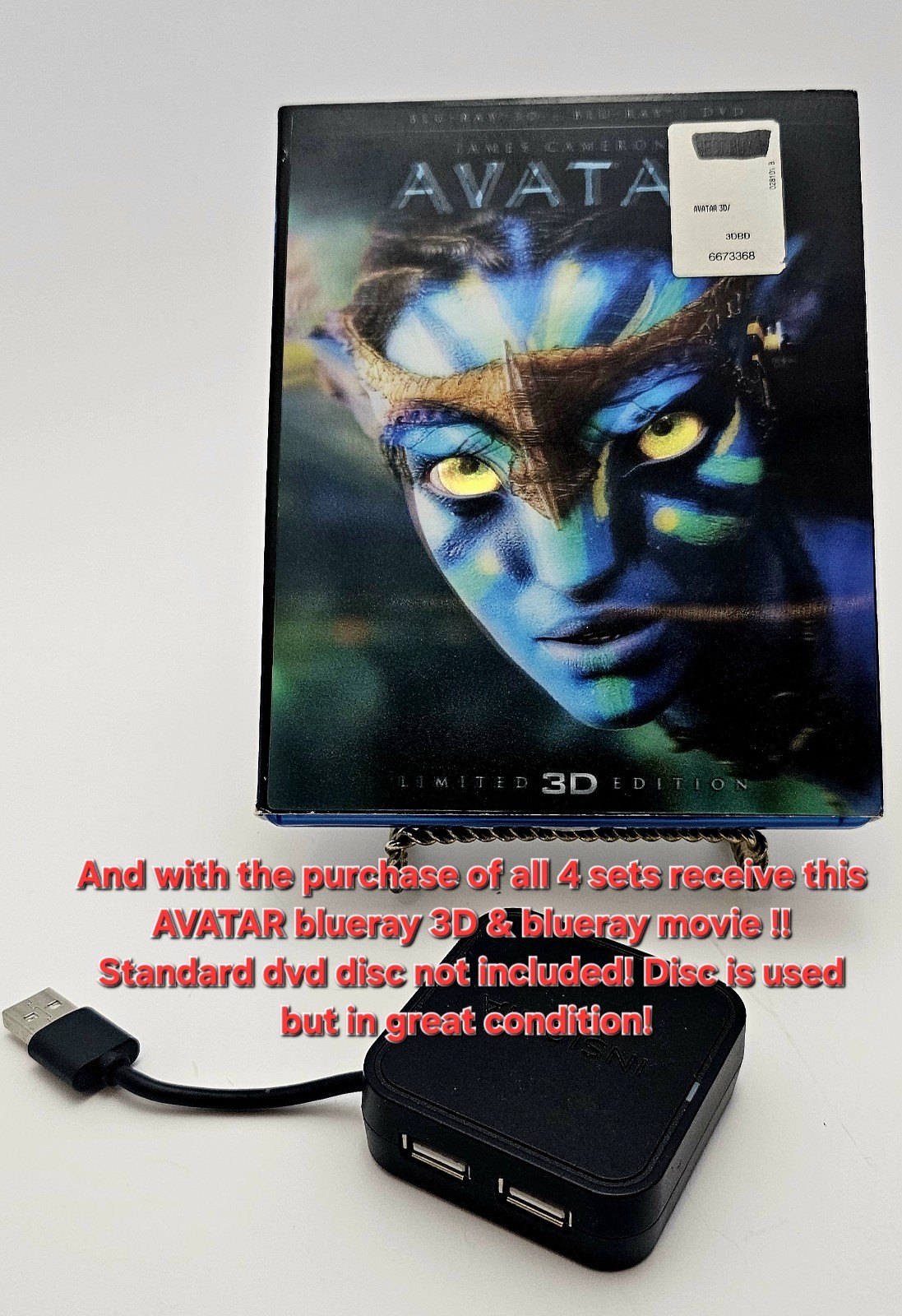 3D Active Shutter Glasses for DLP TVs & Projectors Universal Tested Great Cond