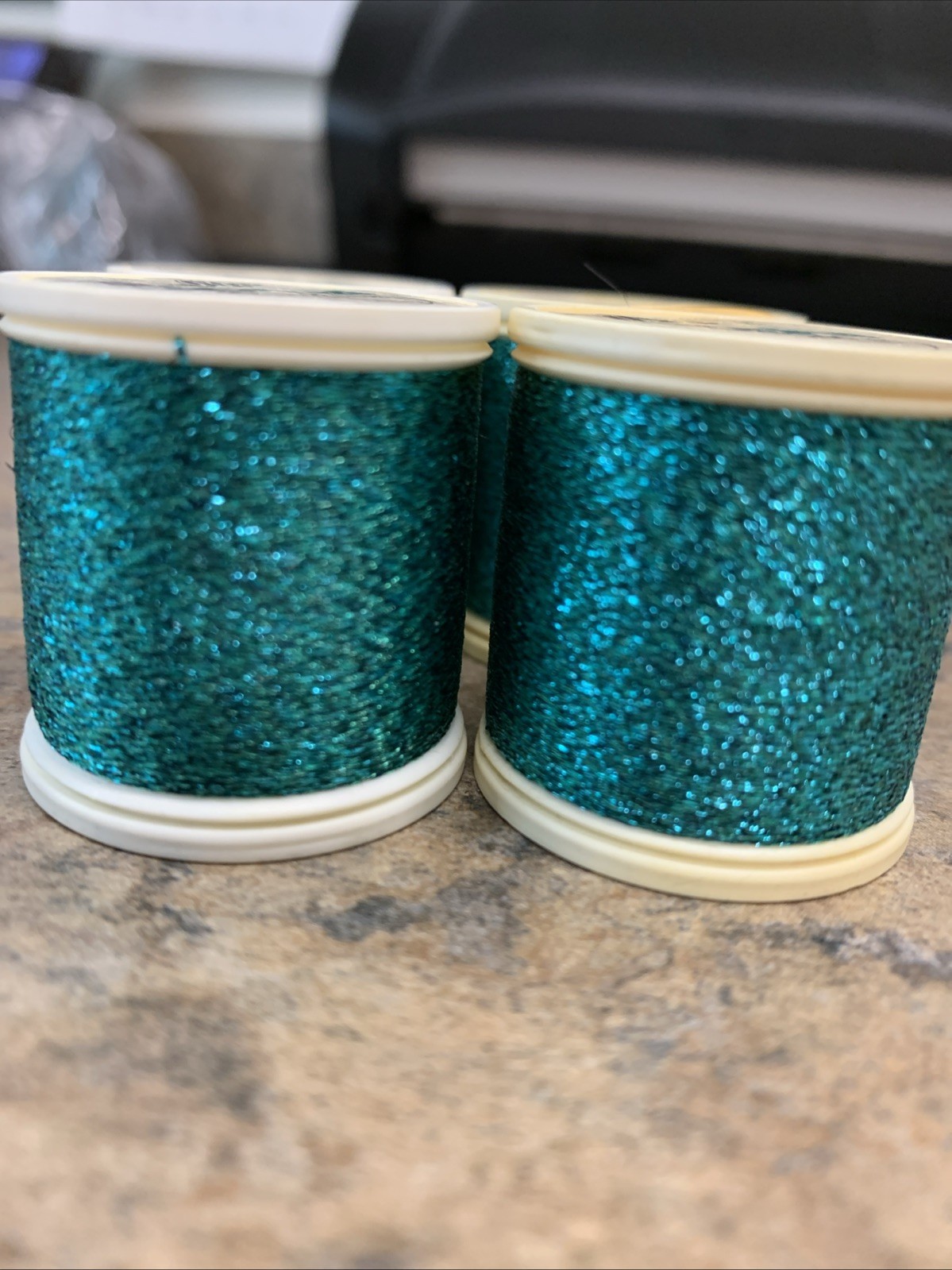 4 Spools MADEIRA Metallic Polyester Embroidery Thread 200M, # 65