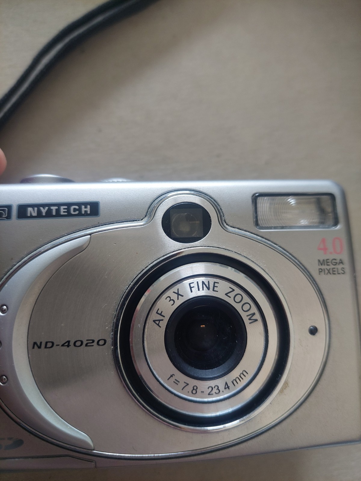 Nytech ND-4020 4.0MP Compact Digital Camera Silver Tested