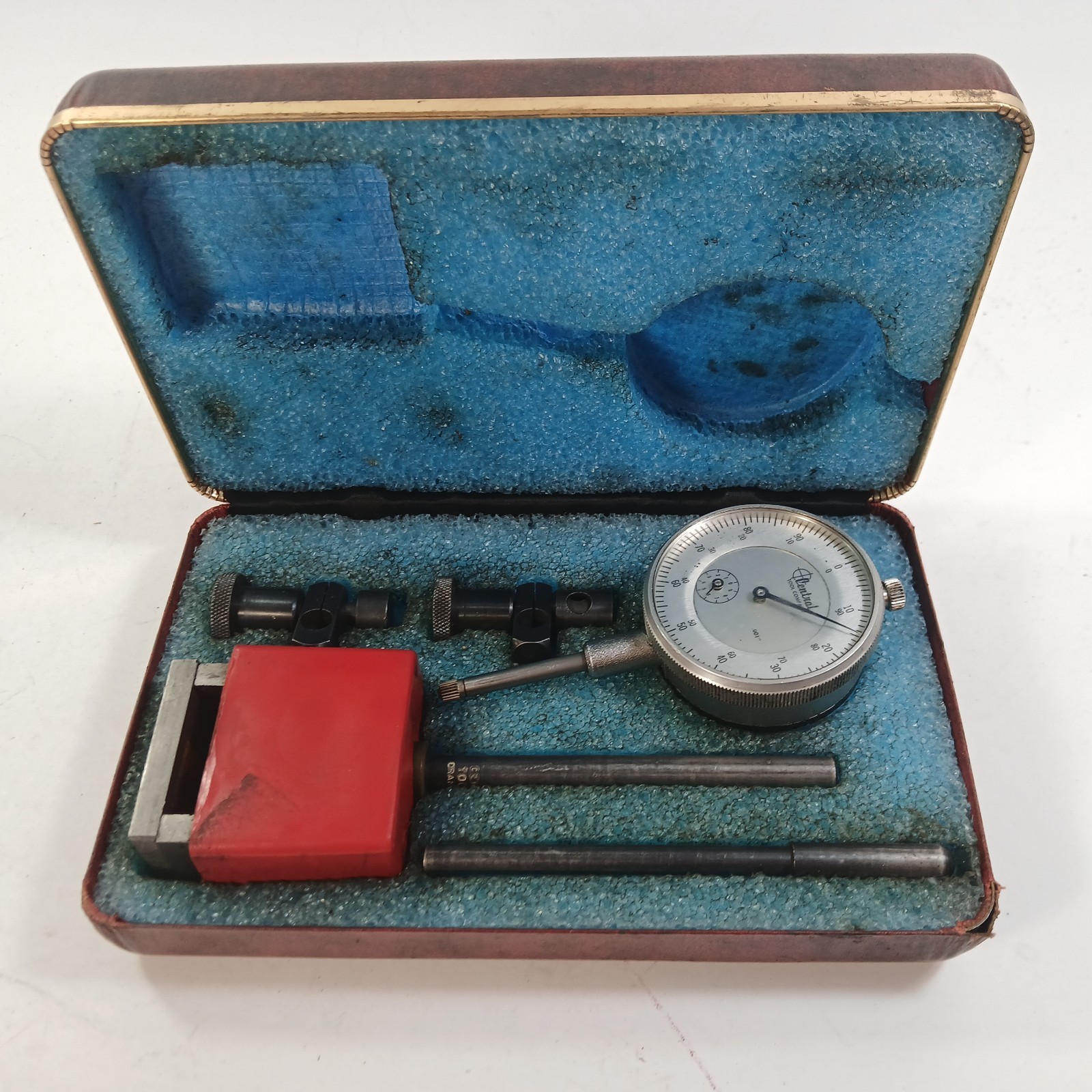 Vintage Central Tool Co. Dial Indicator Set