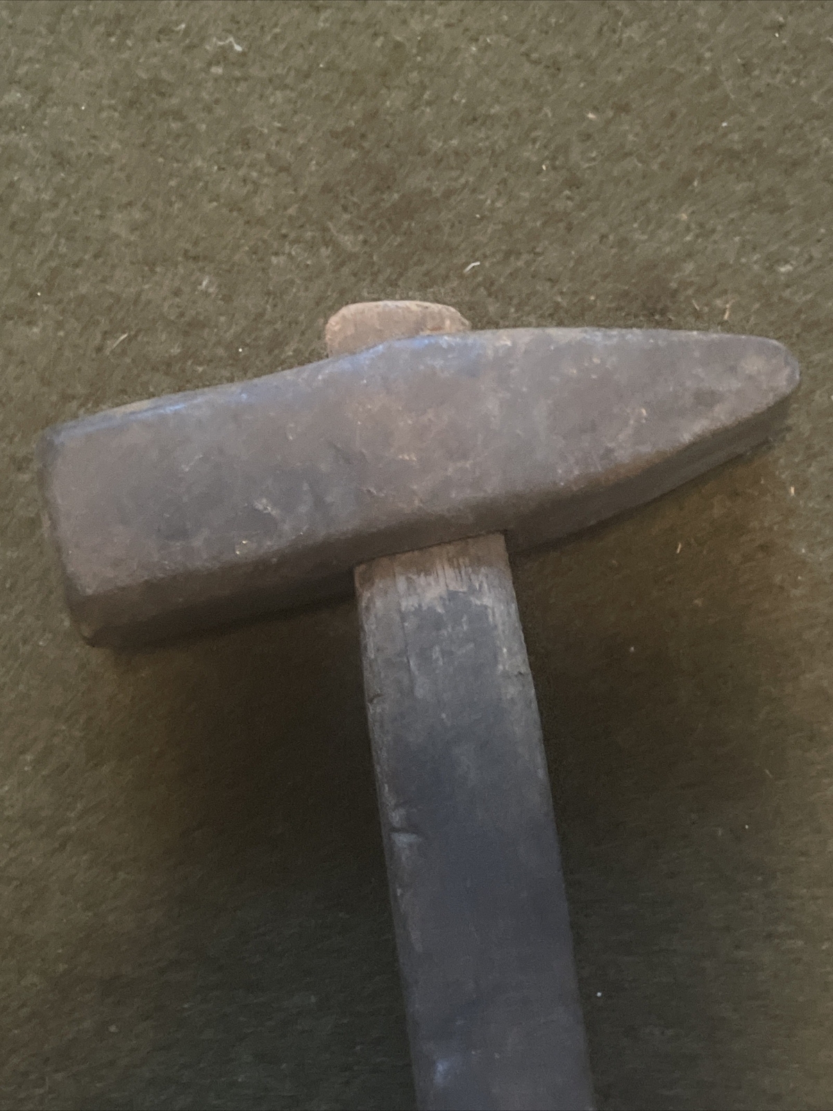 Antique Primitive Hammer Blacksmith Cross Peen Hand Forged