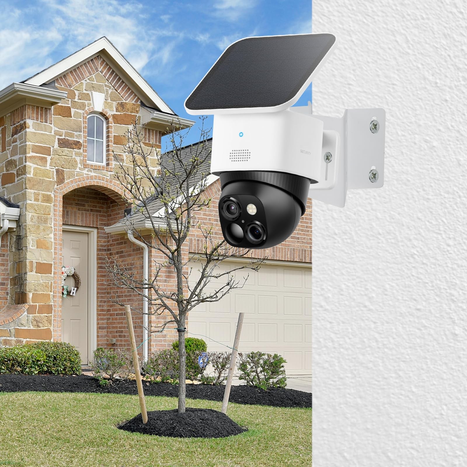 2 Pack Metal Mounting Corner Bracket for Security Camera, Stainless Steel Cor
