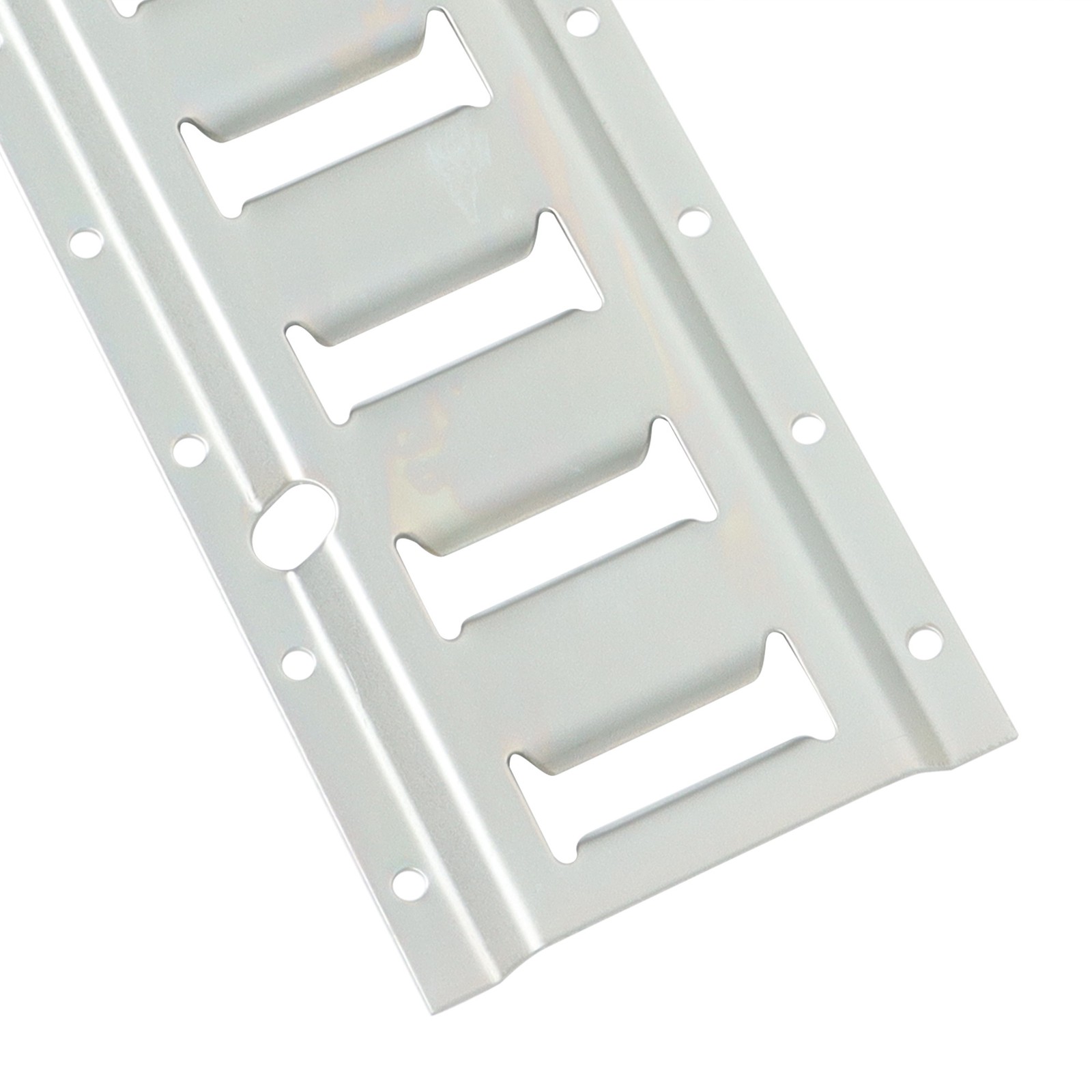 Labwork Silver 4 Pack 2' E Track Tie Down Rail Kit Rail For Enclosed Cargo
