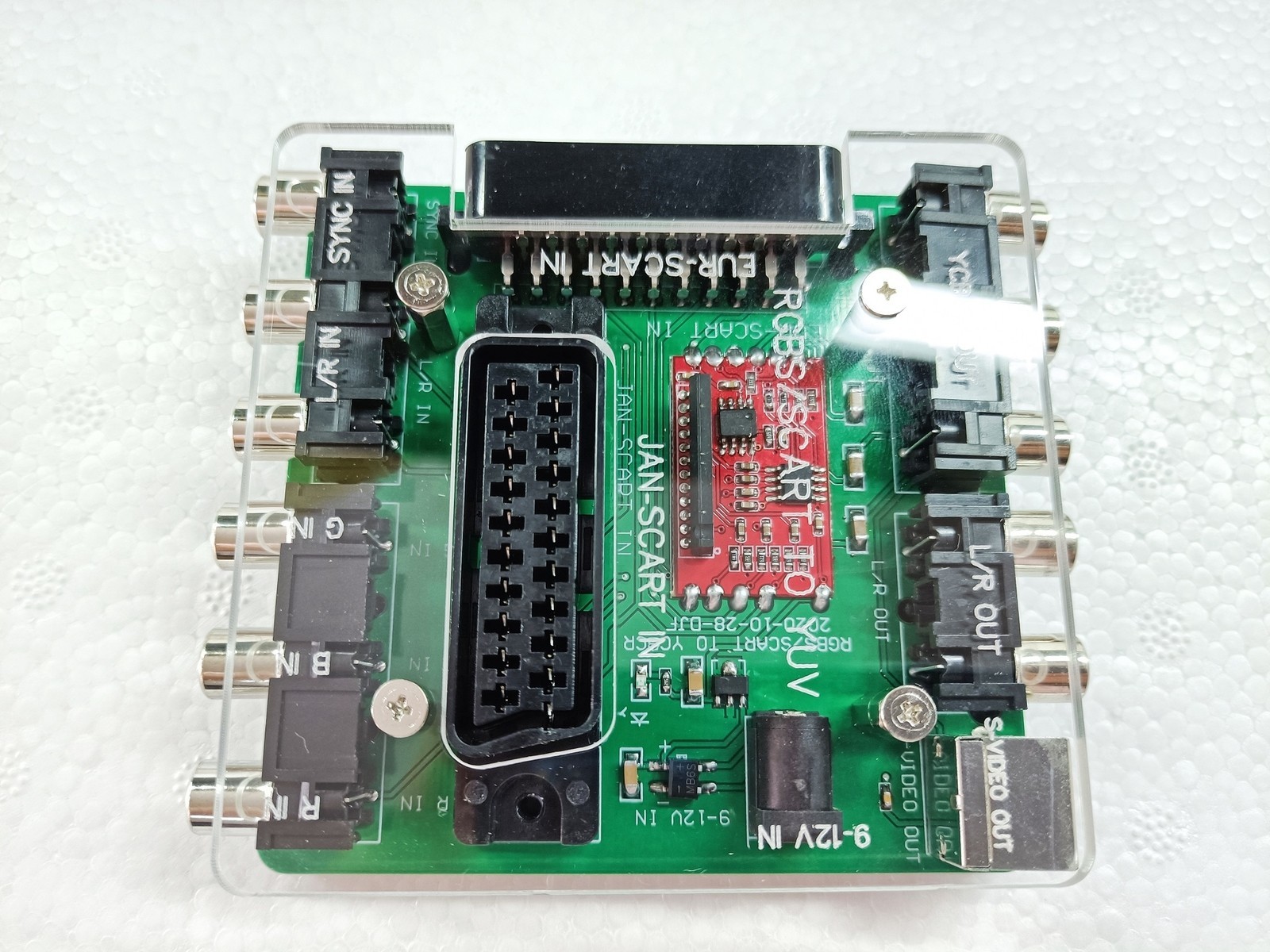 RGBS/SCART to YUV YCBCR/S-Video Video Converter for Dreamcast SEGA SFC PS2 MD SS