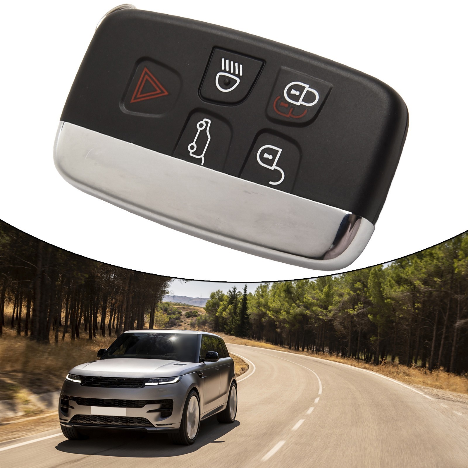 Sleek Design Replacement Shell for Land Rover and For Range Rovers Keys