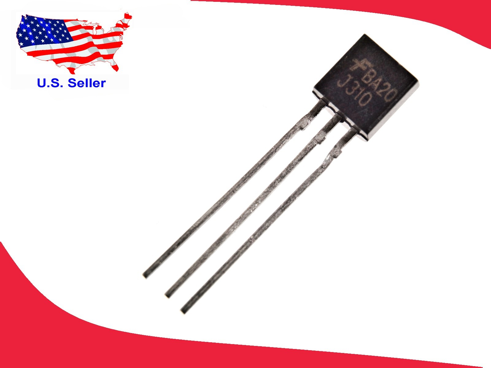 J310 (10 pcs) N-Channel JFET RF VHF UHF Amplifier TO-92 - Free & Fast shipping