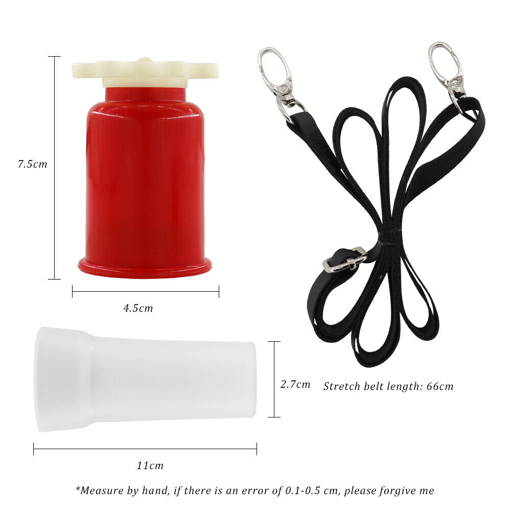 Penis Extender Stretcher Male Growth Vacuum Pump Stretching Hanger Device