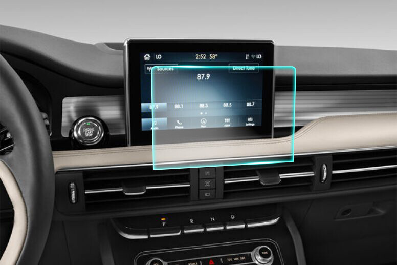 Crystal Clear Screen Protector for 2021 Lincoln Corsair 8in Vehicle Navigation