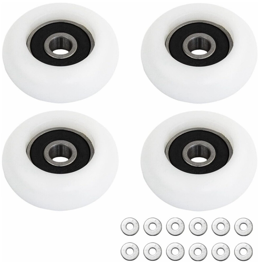 Set of 4 Fits Total Gym Replacement Wheels/Rollers Some 3000xl Models 2000, 3000